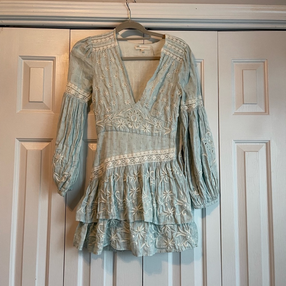 Size 0 LOVESHACKFANCY Abitha dress